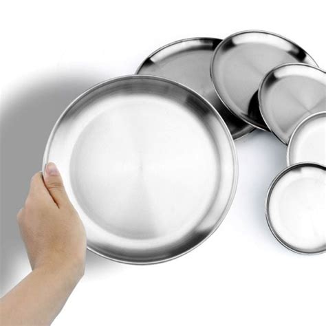 stainless steel round plates